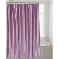 Livingquarters FSC15-FS-33 72 x 72 in. Shimmer Faux Silk Shower Curtain; Purple LI633282